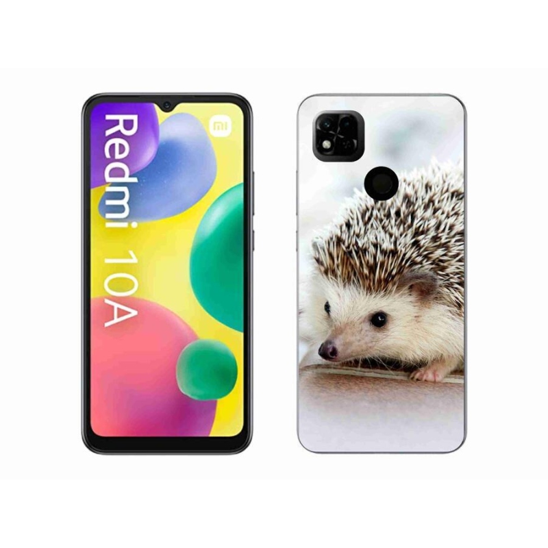 Gelové pouzdro mmCase na mobil Xiaomi Redmi 10A - ježek
