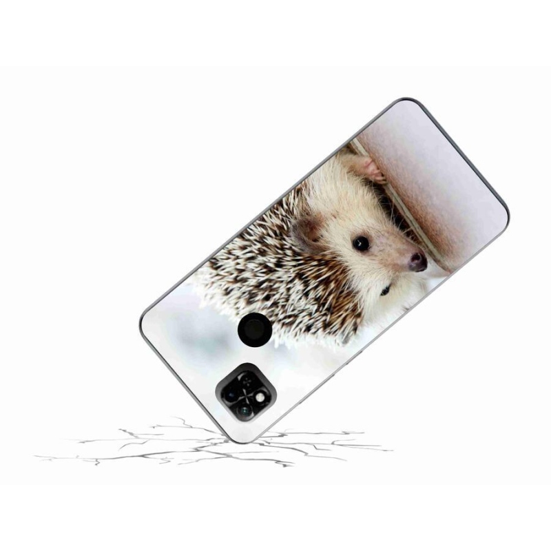 Gelové pouzdro mmCase na mobil Xiaomi Redmi 10A - ježek