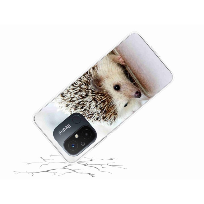 Gelové pouzdro mmCase na mobil Xiaomi Redmi 12C - ježek