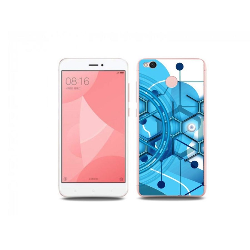 Gelové pouzdro mmCase na mobil Xiaomi Redmi 4X - abstraktní vzor 2