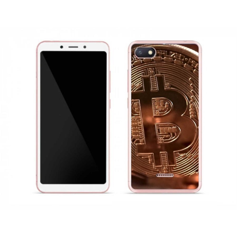 Gelové pouzdro mmCase na mobil Xiaomi Redmi 6A - bitcoin