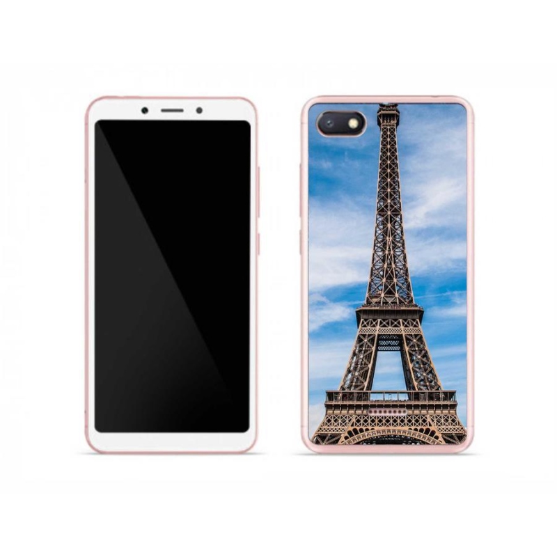 Gelové pouzdro mmCase na mobil Xiaomi Redmi 6A - eiffelova věž 4
