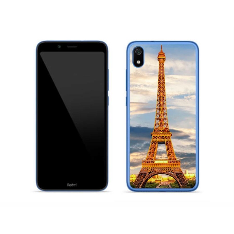 Gelové pouzdro mmCase na mobil Xiaomi Redmi 7A - eiffelova věž 3