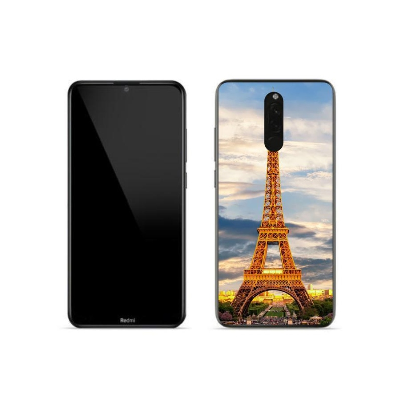 Gelové pouzdro mmCase na mobil Xiaomi Redmi 8 - eiffelova věž 3