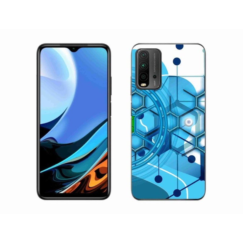 Gelové pouzdro mmCase na mobil Xiaomi Redmi 9T - abstraktní vzor 2