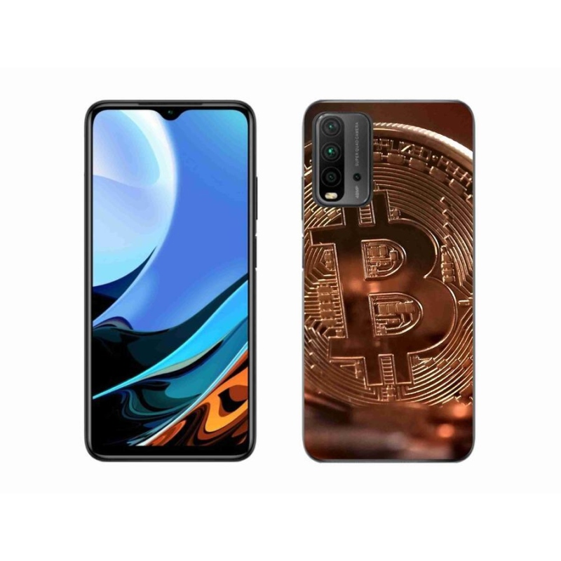 Gelové pouzdro mmCase na mobil Xiaomi Redmi 9T - bitcoin