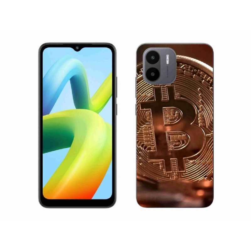 Gelové pouzdro mmCase na mobil Xiaomi Redmi A1/Redmi A2 - bitcoin