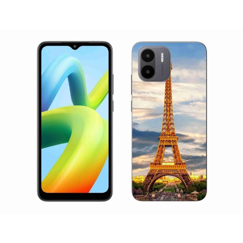 Gelové pouzdro mmCase na mobil Xiaomi Redmi A1/Redmi A2 - eiffelova věž 3