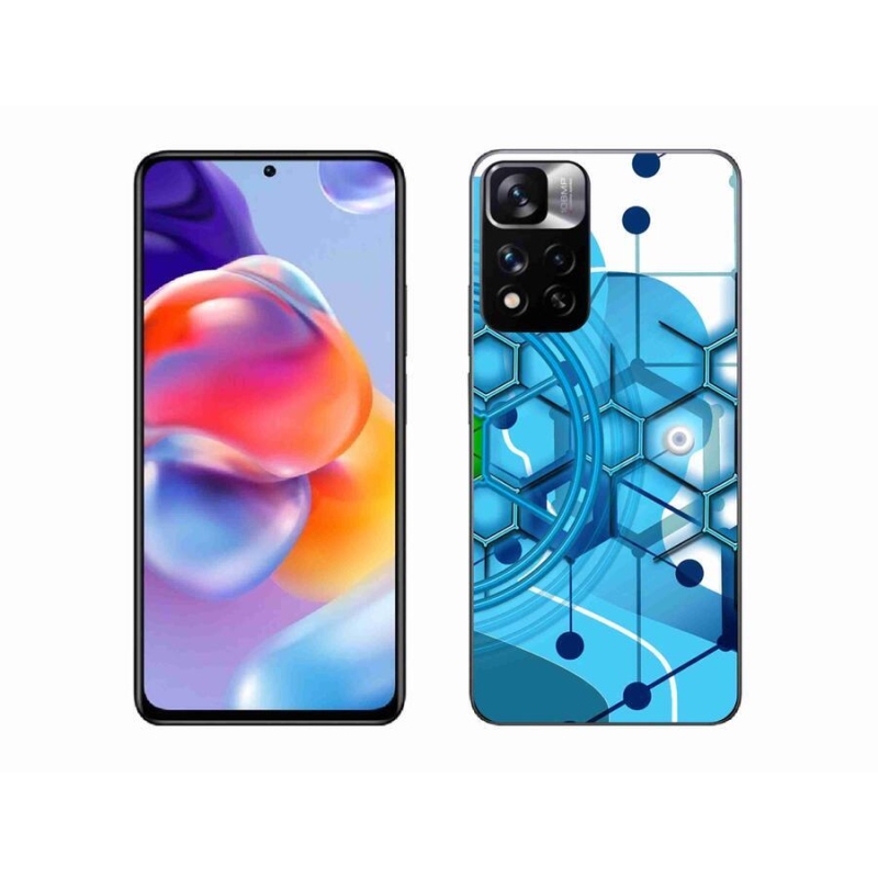 Gelové pouzdro mmCase na mobil Xiaomi Redmi Note 11 Pro+ 5G - abstraktní vzor 2