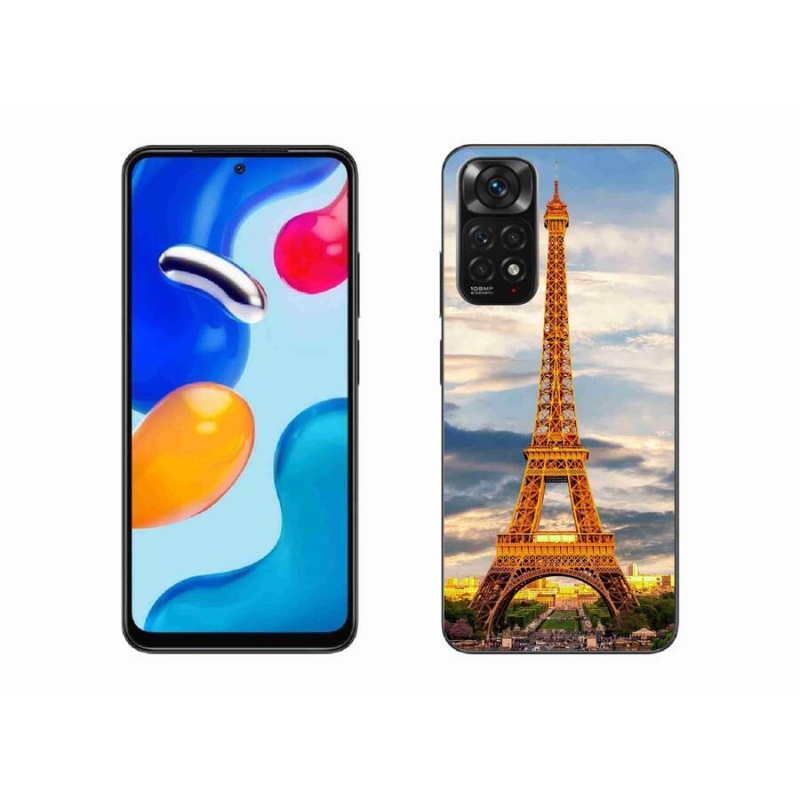 Gelové pouzdro mmCase na mobil Xiaomi Redmi Note 11S 4G - eiffelova věž 3