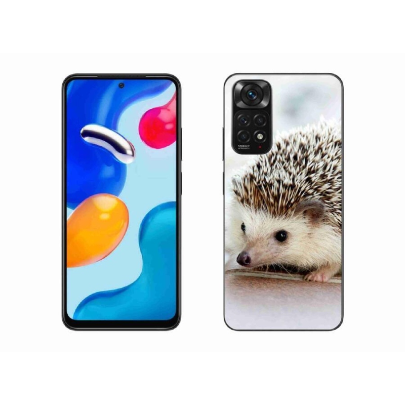 Gelové pouzdro mmCase na mobil Xiaomi Redmi Note 11S 4G - ježek
