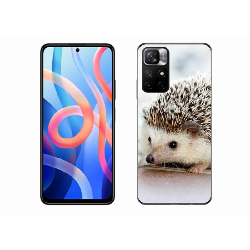 Gelové pouzdro mmCase na mobil Xiaomi Redmi Note 11S 5G - ježek