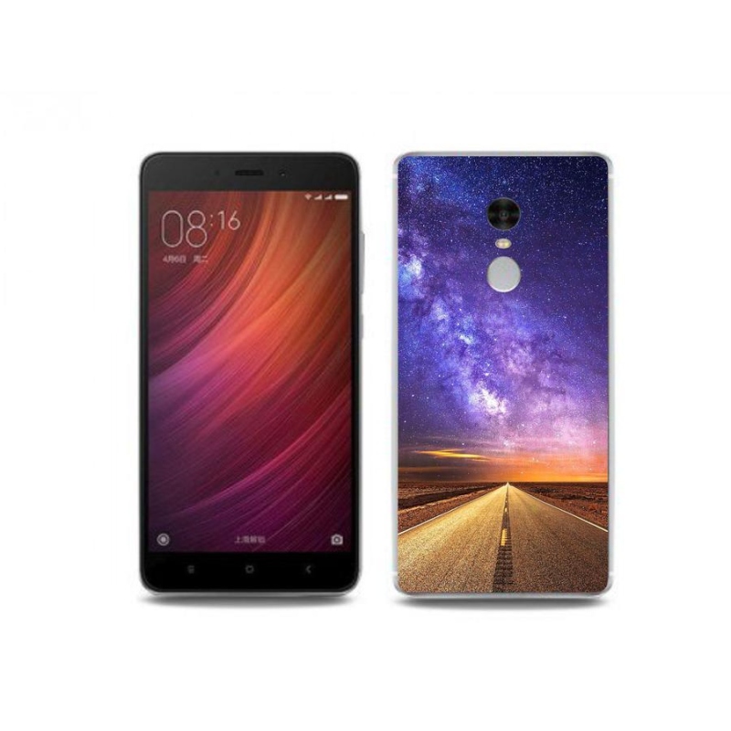 Gelové pouzdro mmCase na mobil Xiaomi Redmi Note 4 - americká silnice