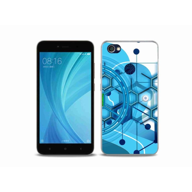 Gelové pouzdro mmCase na mobil Xiaomi Redmi Note 5A Prime - abstraktní vzor 2