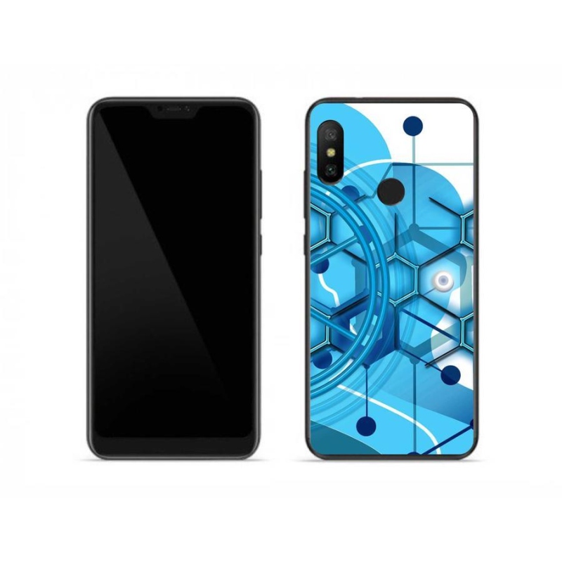 Gelové pouzdro mmCase na mobil Xiaomi Redmi Note 6 Pro - abstraktní vzor 2