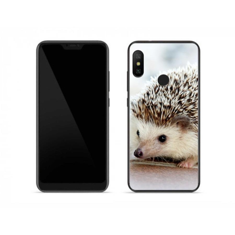 Gelové pouzdro mmCase na mobil Xiaomi Redmi Note 6 Pro - ježek