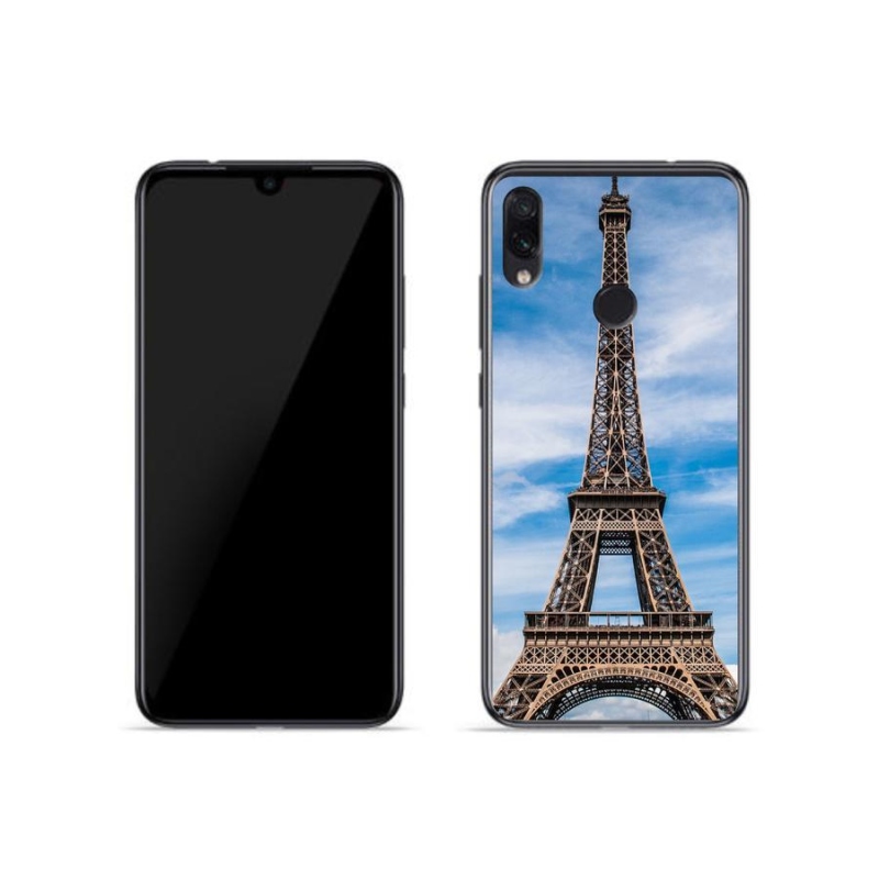 Gelové pouzdro mmCase na mobil Xiaomi Redmi Note 7 - eiffelova věž 4