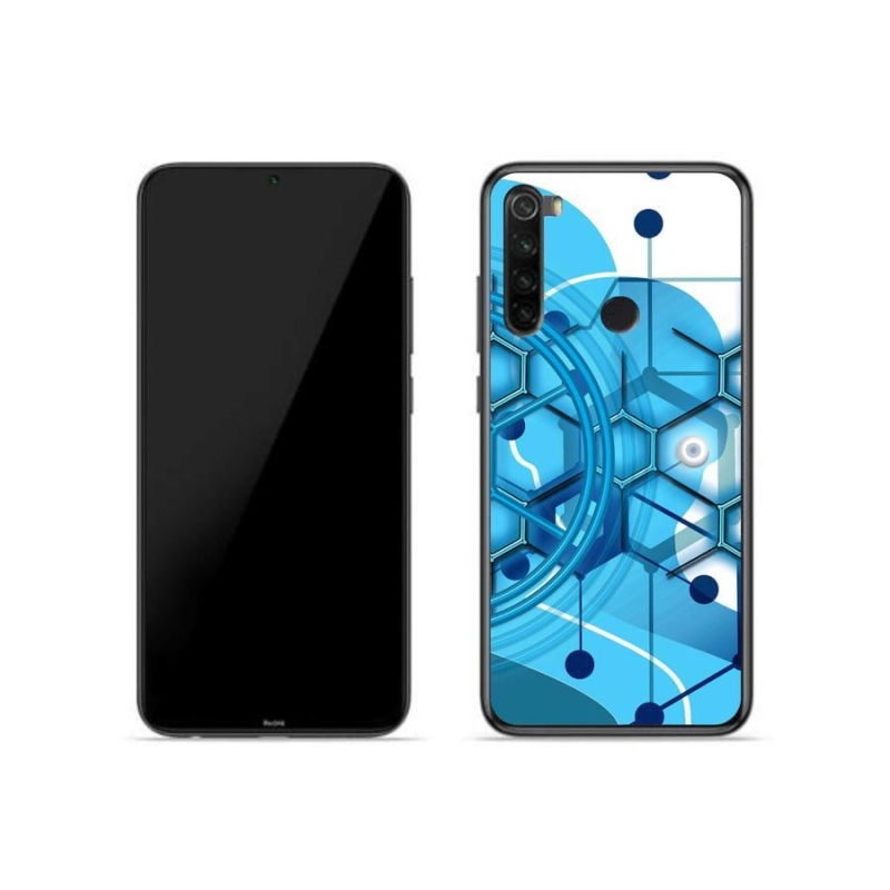Gelové pouzdro mmCase na mobil Xiaomi Redmi Note 8 - abstraktní vzor 2