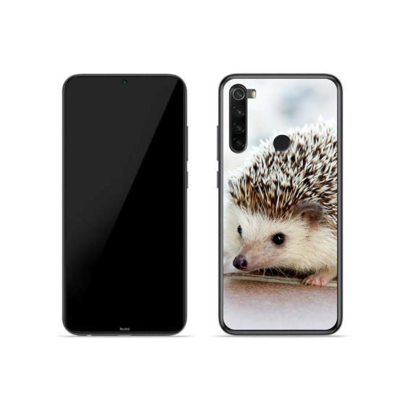 Gelové pouzdro mmCase na mobil Xiaomi Redmi Note 8 - ježek