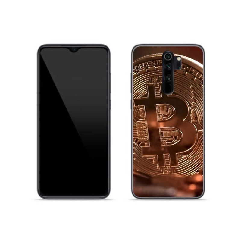 Gelové pouzdro mmCase na mobil Xiaomi Redmi Note 8 Pro - bitcoin