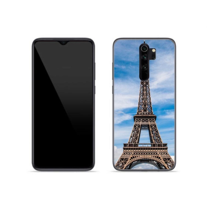 Gelové pouzdro mmCase na mobil Xiaomi Redmi Note 8 Pro - eiffelova věž 4