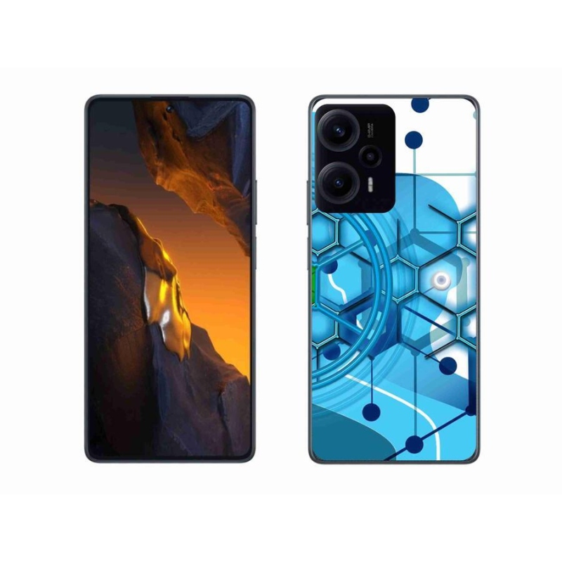 Gelové pouzdro mmCase na Xiaomi Poco F5 - abstraktní vzor 2