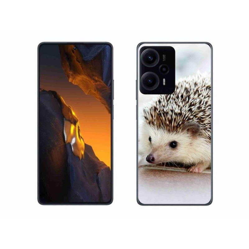 Gelové pouzdro mmCase na Xiaomi Poco F5 - ježek