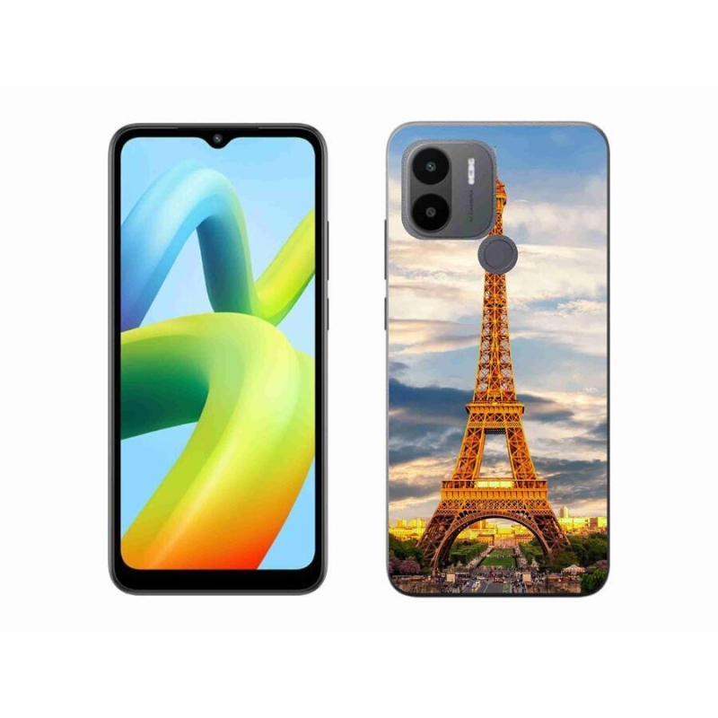 Gelové pouzdro mmCase na Xiaomi Redmi A1+/A2+ - eiffelova věž 3