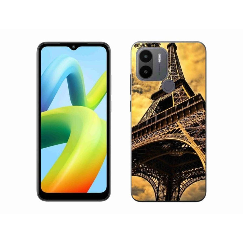 Gelové pouzdro mmCase na Xiaomi Redmi A1+/A2+ - eiffelova věž
