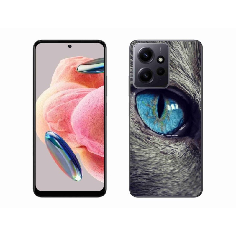 Gelové pouzdro mmCase na Xiaomi Redmi Note 12 4G - modré kočičí oko