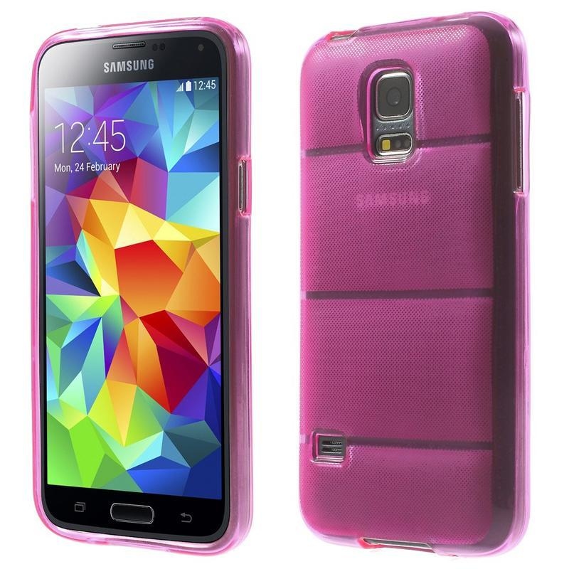 Gelové pouzdro na Samsung Galaxy S5 mini G-800- vesta růžová - Mpouzdra.cz