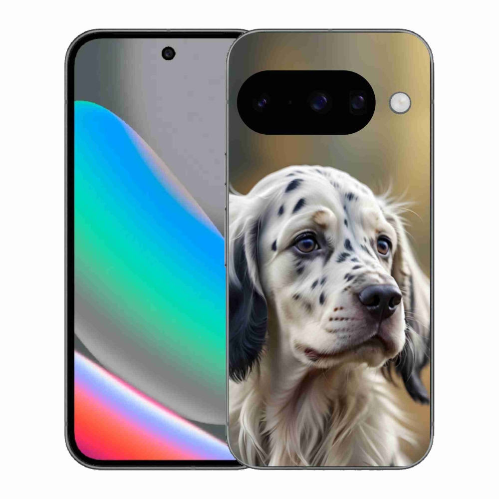 Gelový kryt mmCase na Google Pixel 10 - anglický setr