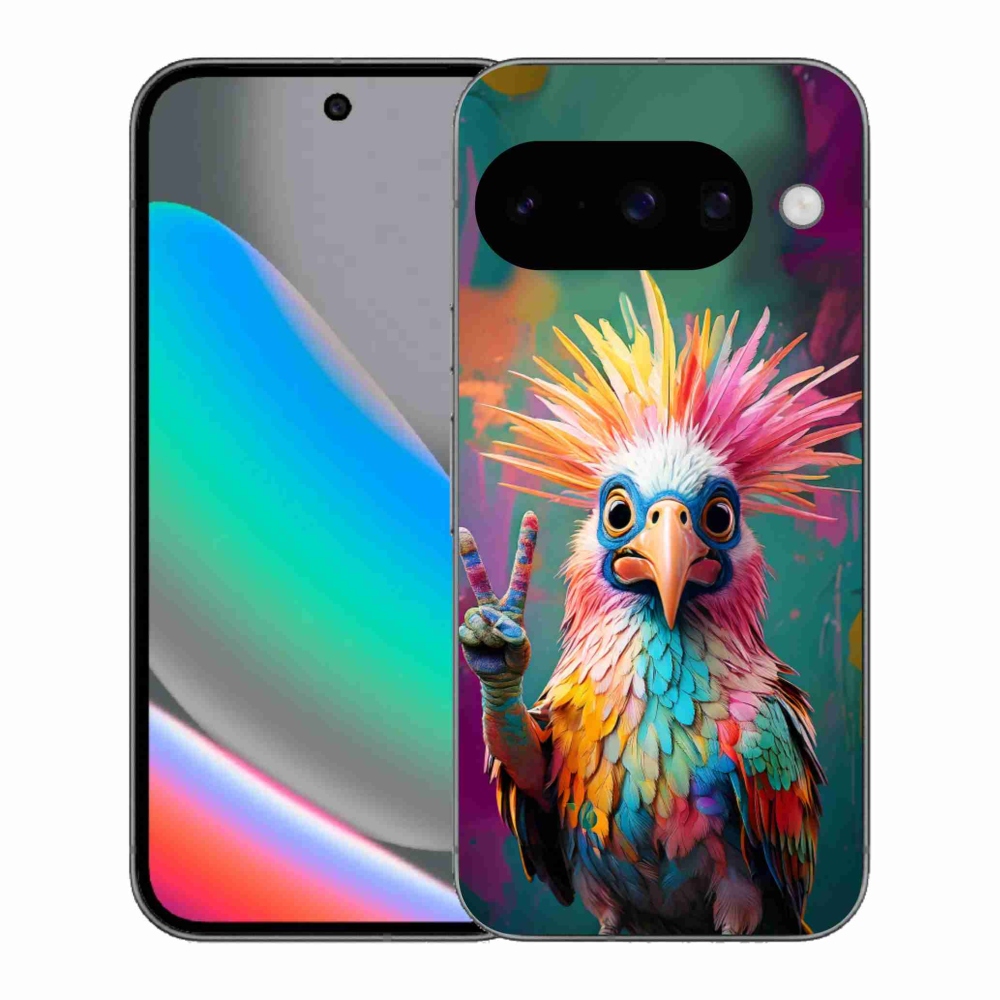 Gelový kryt mmCase na Google Pixel 10 - barevný rebel