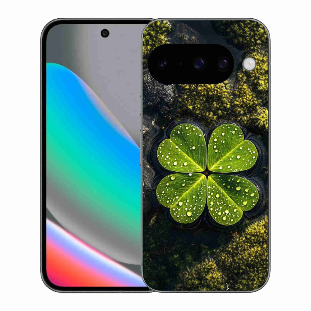 Gelový kryt mmCase na Google Pixel 10 - čtyřlístek