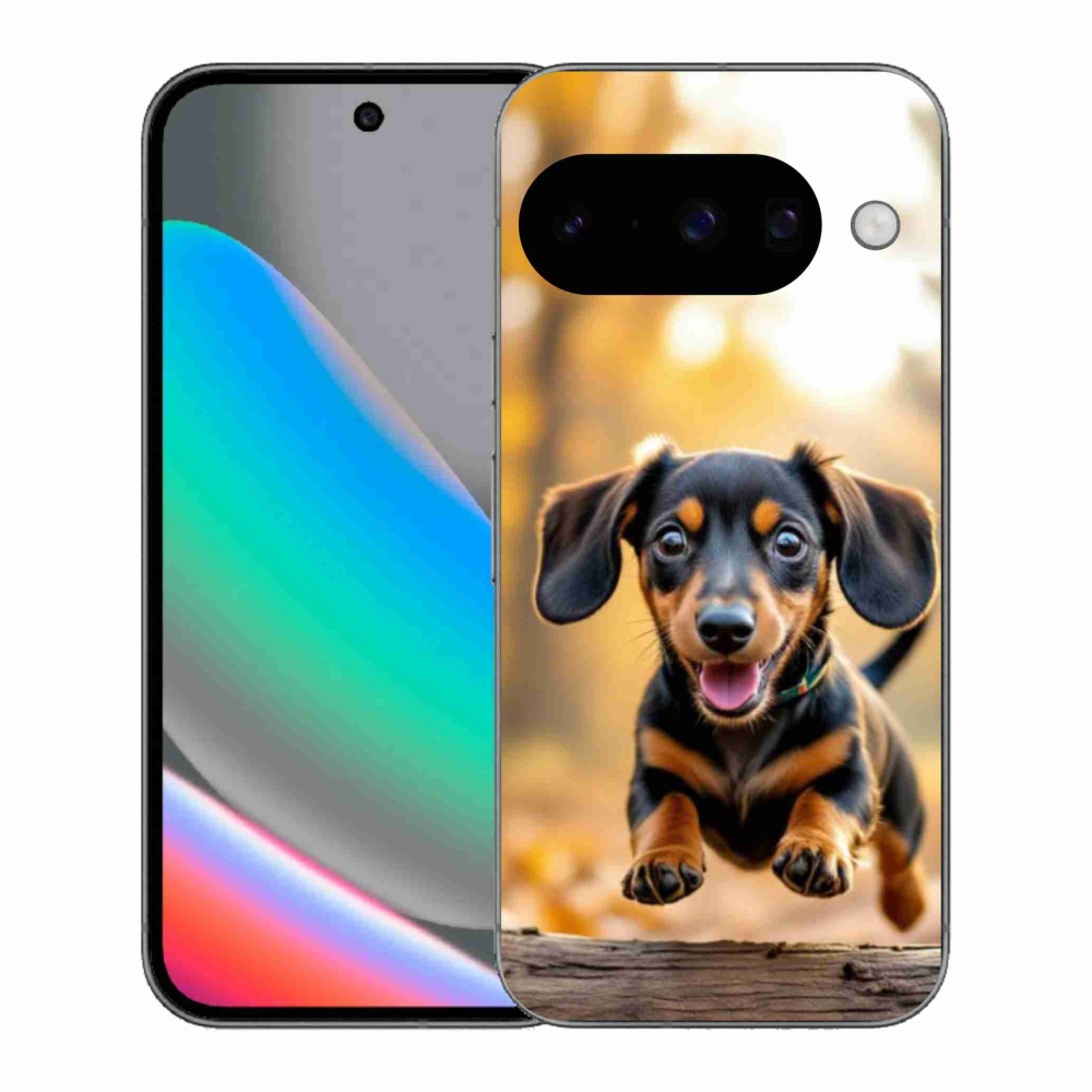 Gelový kryt mmCase na Google Pixel 10 - jezevčík 2