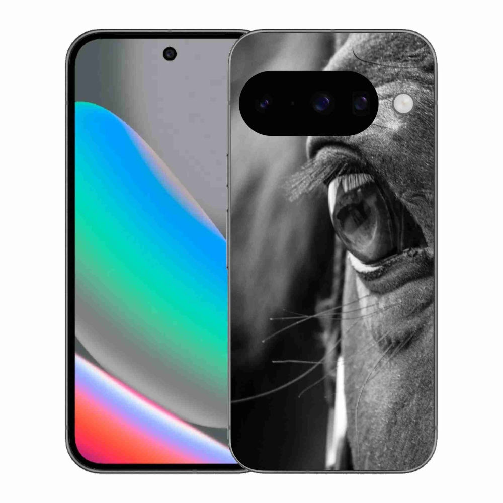 Gelový kryt mmCase na Google Pixel 10 - koňský pohled