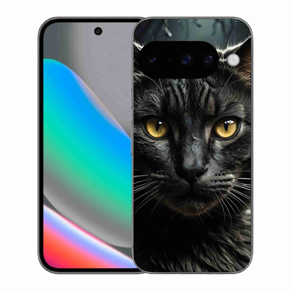 Gelový kryt mmCase na Google Pixel 10 - kočičí pohled 3