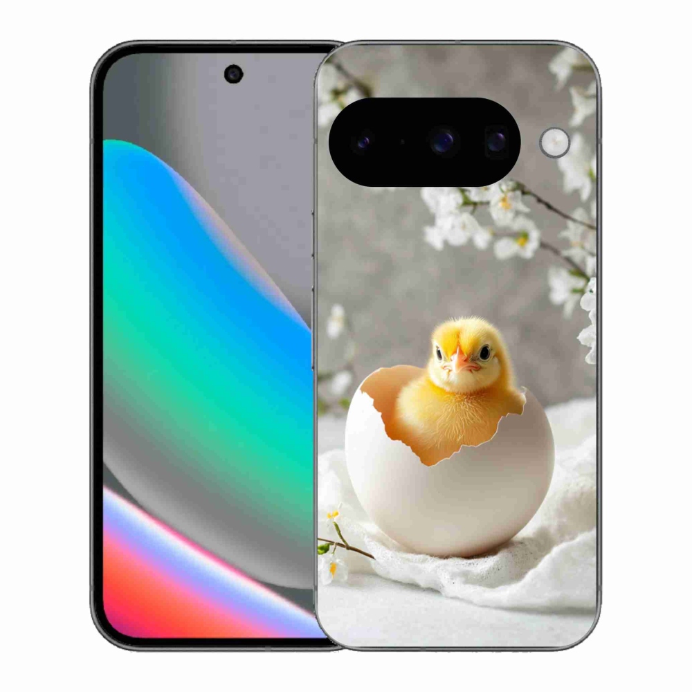 Gelový kryt mmCase na Google Pixel 10 - kuřátko