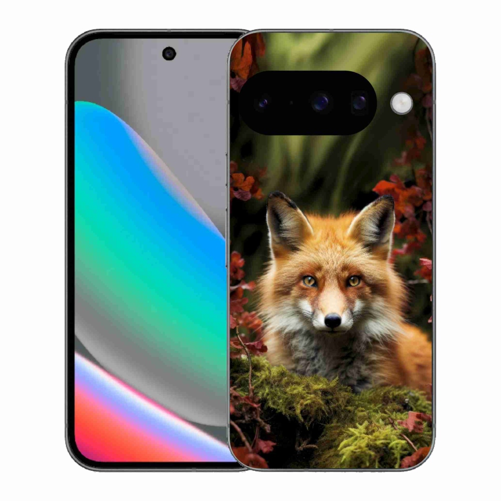 Gelový kryt mmCase na Google Pixel 10 - liška v lese
