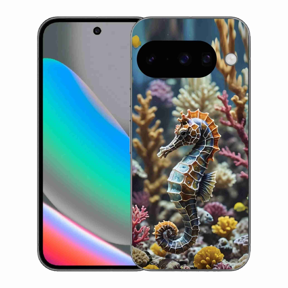 Gelový kryt mmCase na Google Pixel 10 - mořský koník 2
