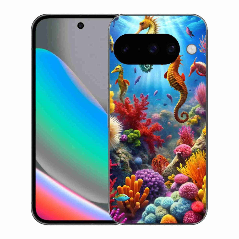 Gelový kryt mmCase na Google Pixel 10 - mořský svět 3