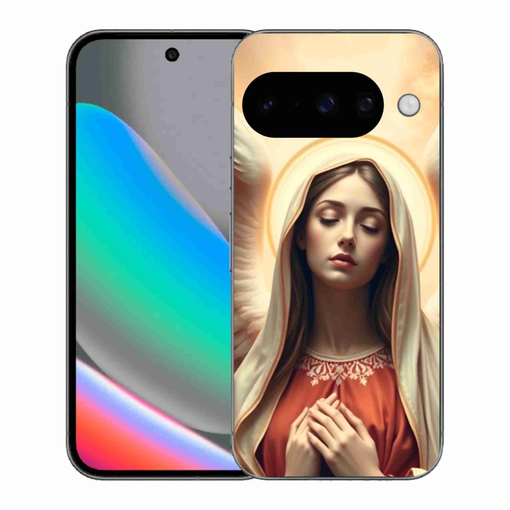 Gelový kryt mmCase na Google Pixel 10 - náboženský motiv