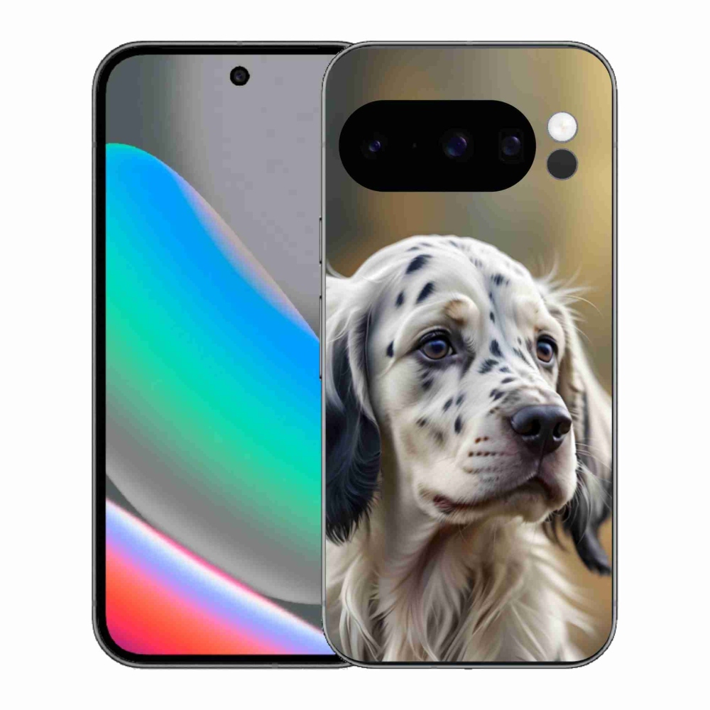 Gelový kryt mmCase na Google Pixel 10 Pro - anglický setr