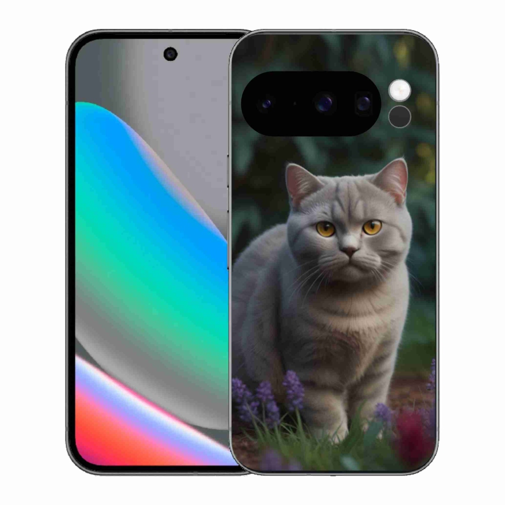 Gelový kryt mmCase na Google Pixel 10 Pro - britská kočka