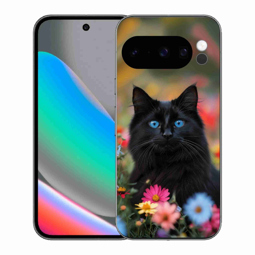 Gelový kryt mmCase na Google Pixel 10 Pro - černé kotě 4