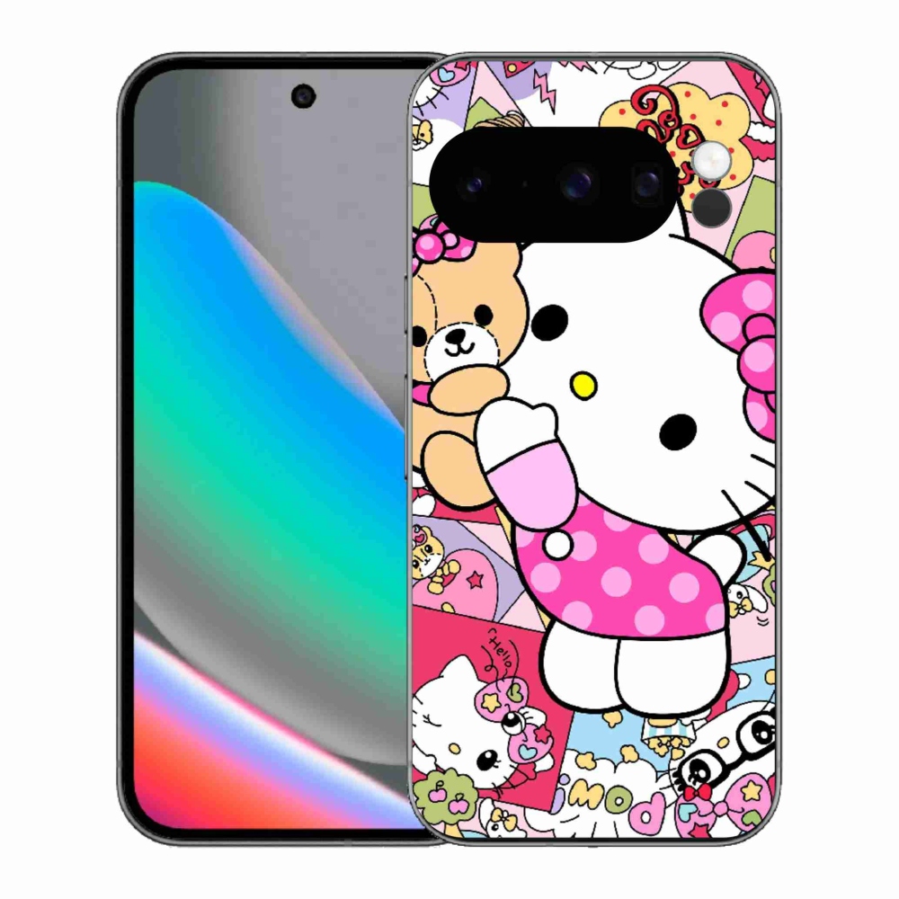 Gelový kryt mmCase na Google Pixel 10 Pro - cute kitty
