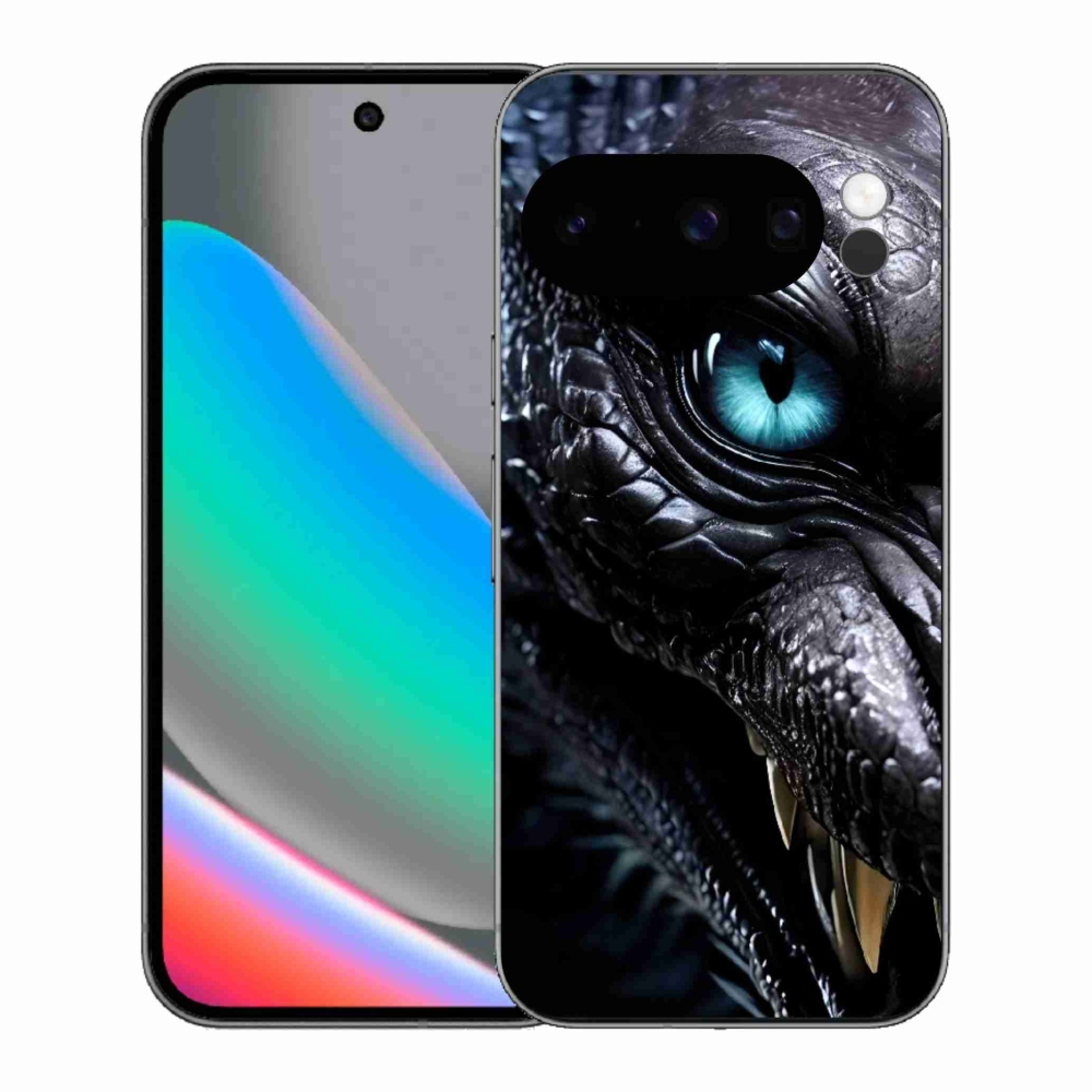 Gelový kryt mmCase na Google Pixel 10 Pro - dračí pohled