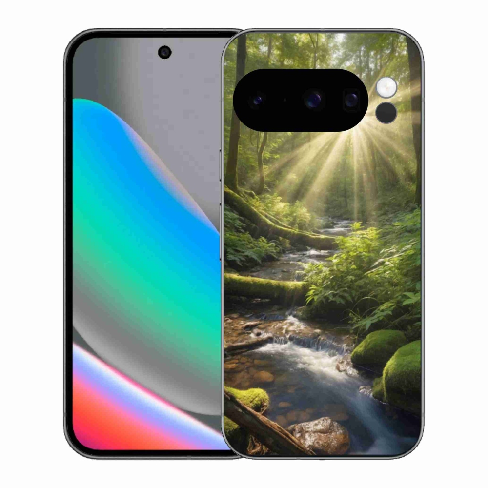 Gelový kryt mmCase na Google Pixel 10 Pro - hlubina lesa