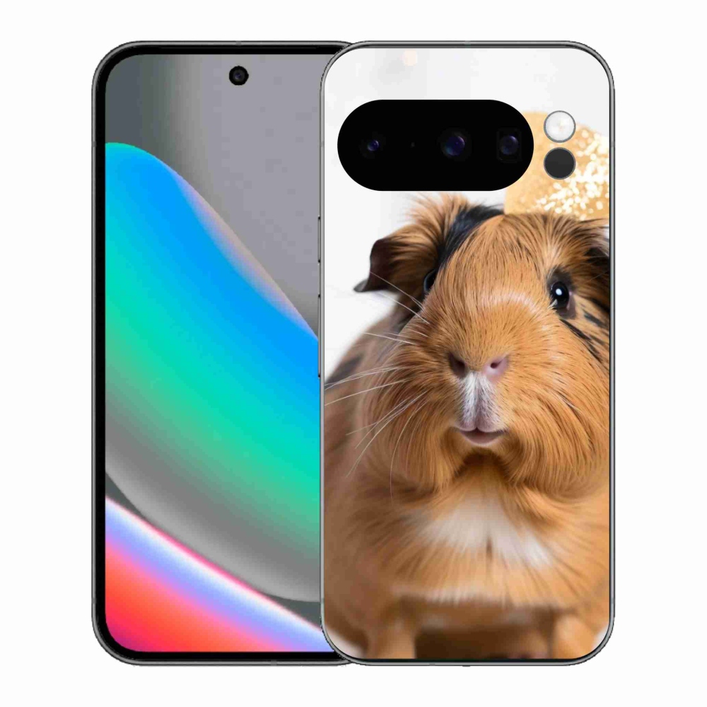Gelový kryt mmCase na Google Pixel 10 Pro - hnědé morče