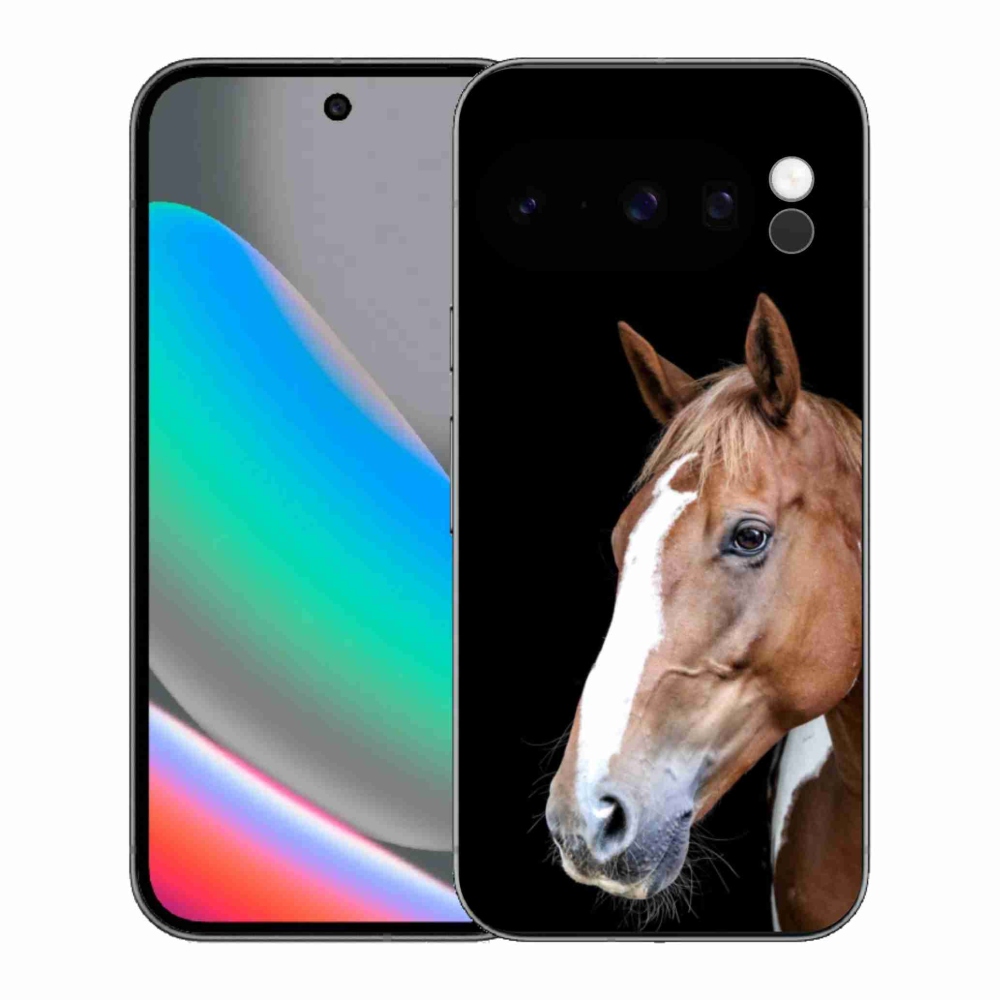 Gelový kryt mmCase na Google Pixel 10 Pro - hnědý kůň 3